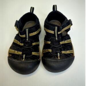 Keen Sandals Toddler Size 6 Black and Brown